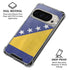 Bosnia and Herzegovina Flag Distressed Pixel 9 Pro XL Clear Case